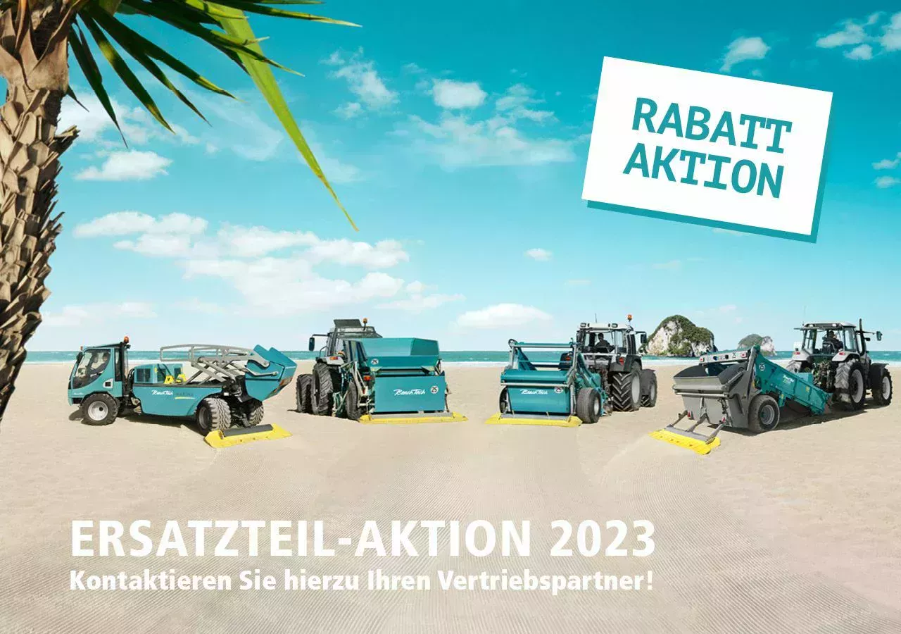 BeachTech und Cherrington Ersatzteil-Aktion