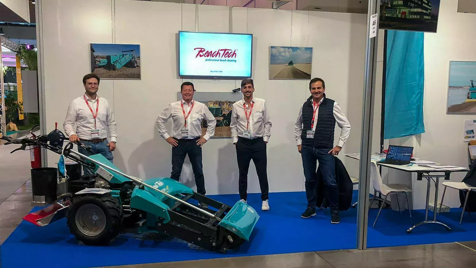 Il team BeachTech è presente allo stand della fiera Ecomondo di Rimini