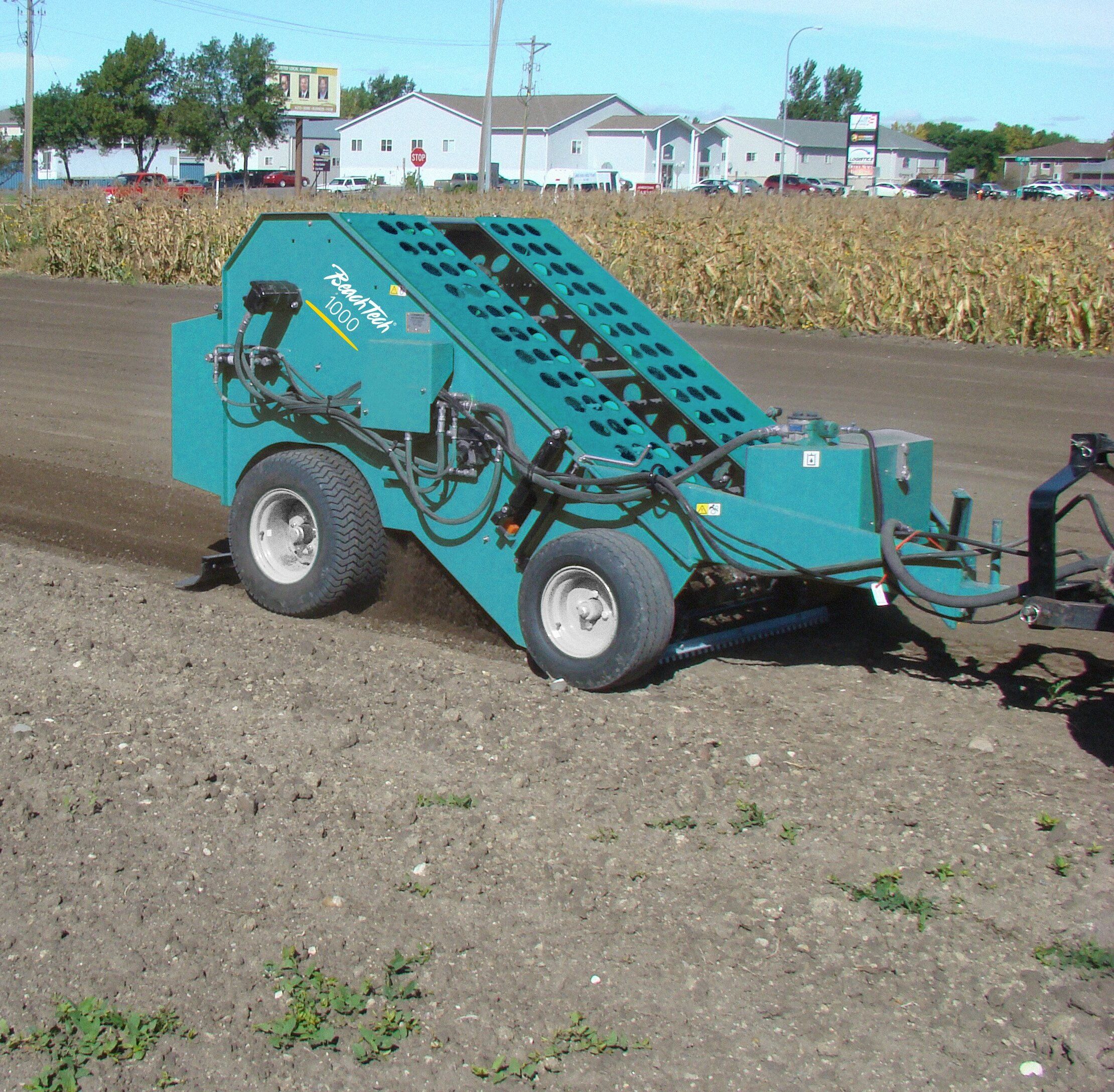 BeachTech 1000 on a seedbed