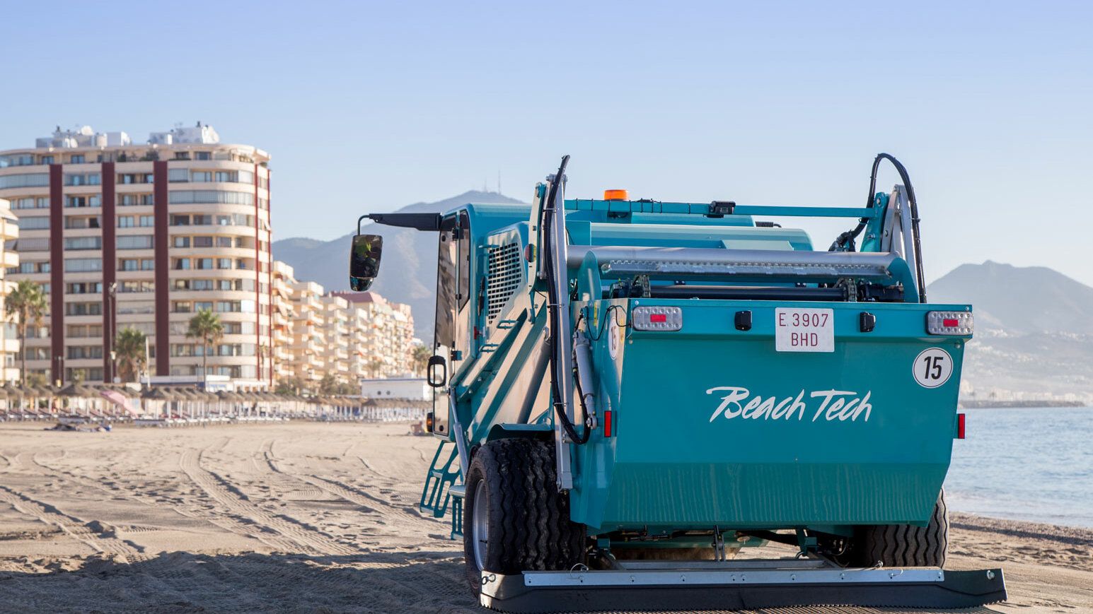 BeachTech 5500 am Strand