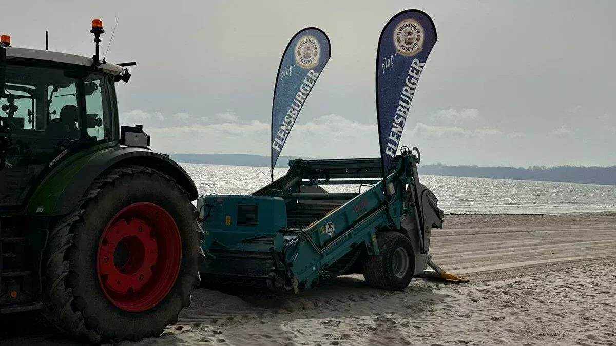 FLENS StrandGut-Aktion 8.0 BeachTech 2500 im Einsatz