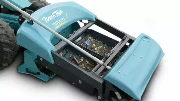 Nettoyeur de plage à pied BeachTech Sweepy Vibrating Screen