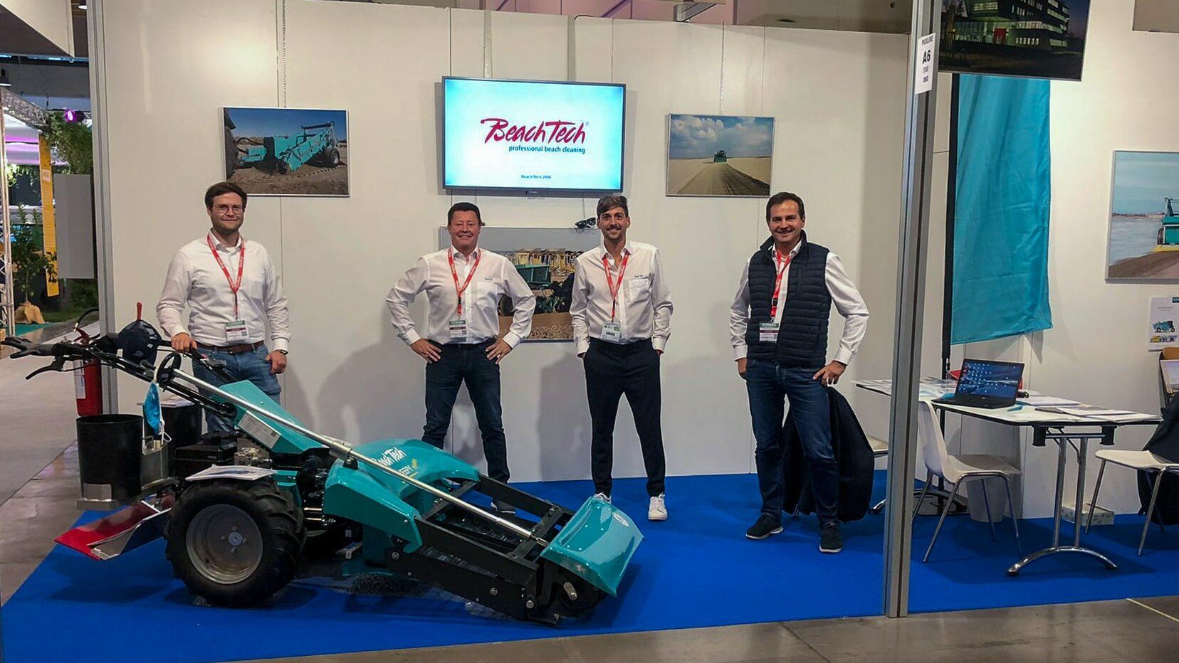 BeachTech Team is on site at the Ecomondo booth in Rimini